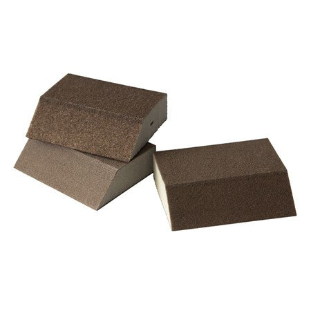 Single Angle Sanding Sponges - Fine / Extra Fine Grit