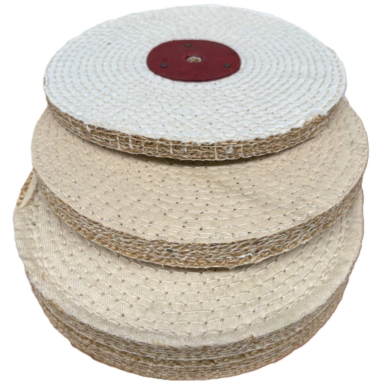 150mm Sisal Polishing Mops - For Cutting Ferrous Metals