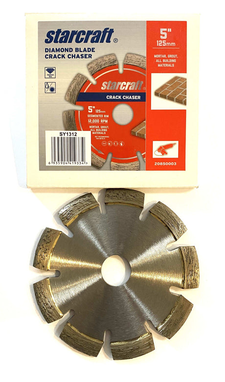 Starcraft 125mm Diamond Blade Heavy Duty 'V' Crack Chaser