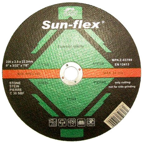 Sun-Flex Reinforced Masonry Cutting