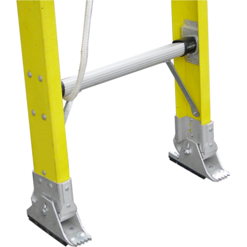 Pro Series Heavy Duty Industrial Fibreglass Linesman / Extension Ladder - Rated 150kg