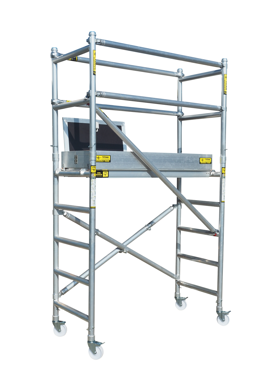 Titan Mini Mobile Scaffolding Guardrail Kit