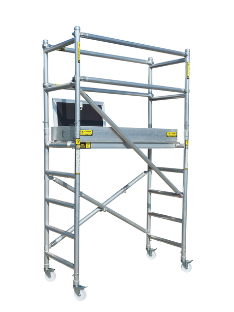 Titan Mini Mobile Scaffolding Guardrail Kit