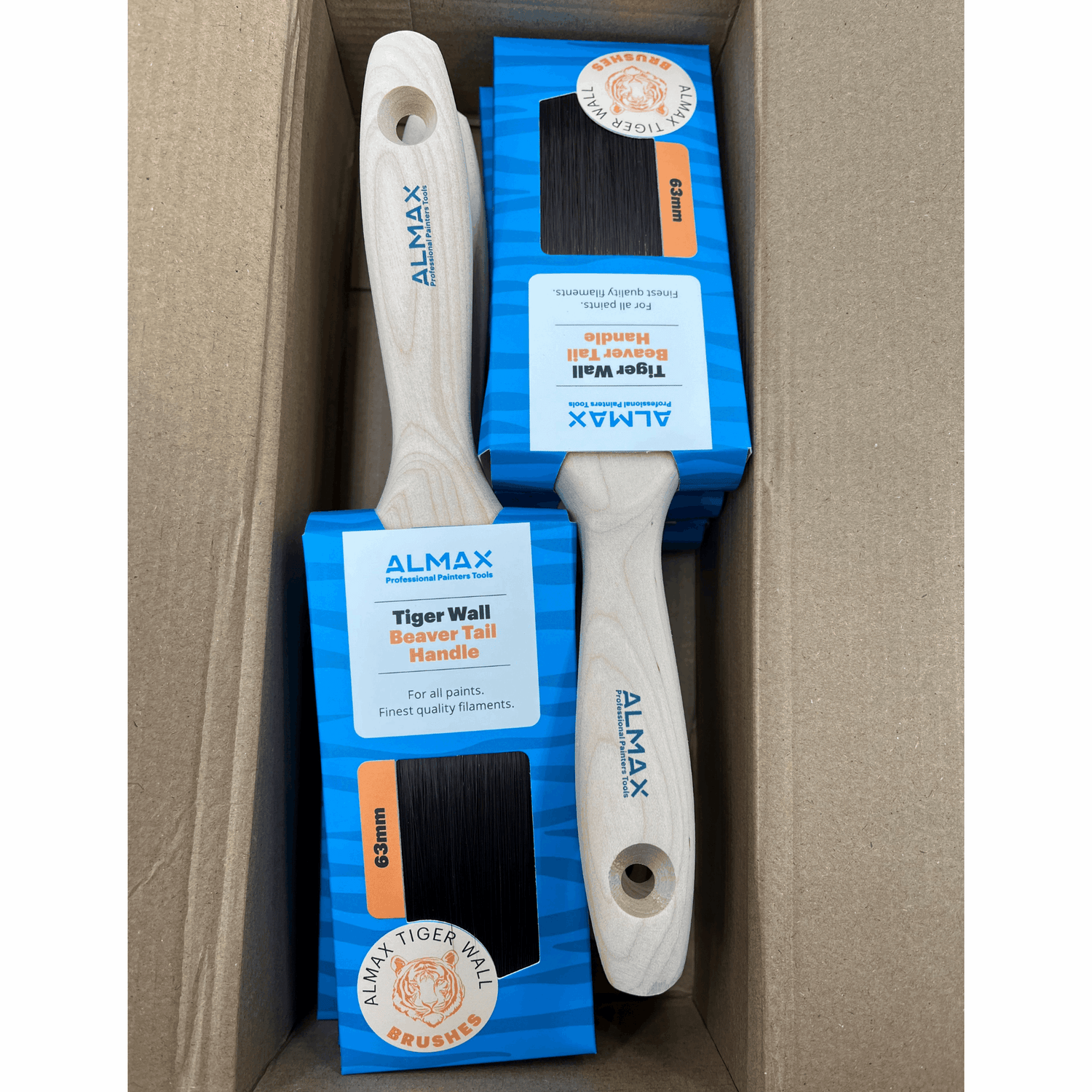 Buy The Box - Almax Tiger Wall Paint Brushes - 50, 63 Or 75mm