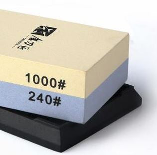 Dual Sided Purple 240gt and Yellow 1000gt Taidea Whetstone