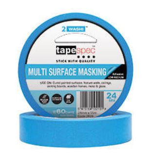 Tapespec  Blue Multi Surface Washi Tape