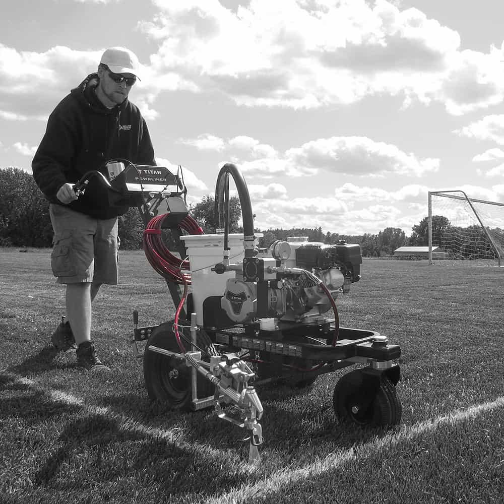 Titan PowrLiner 4500 - Two Gun Dual Line Marking Made Easy