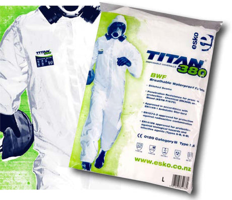 Titan 380  Disposable Coveralls