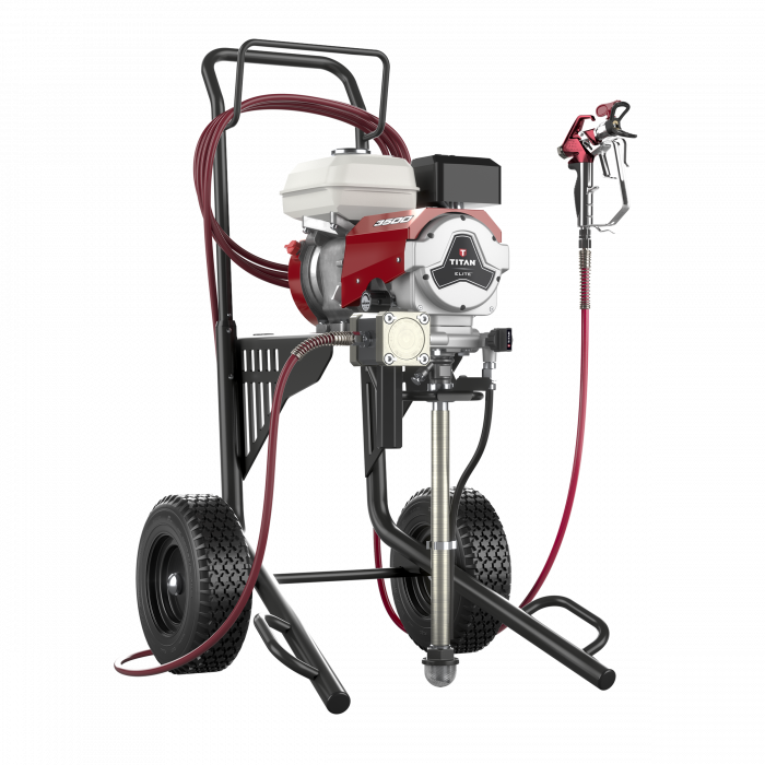 Titan Elite 3500 Petrol Driven Sealed Hydraulic Airless Paint Sprayer