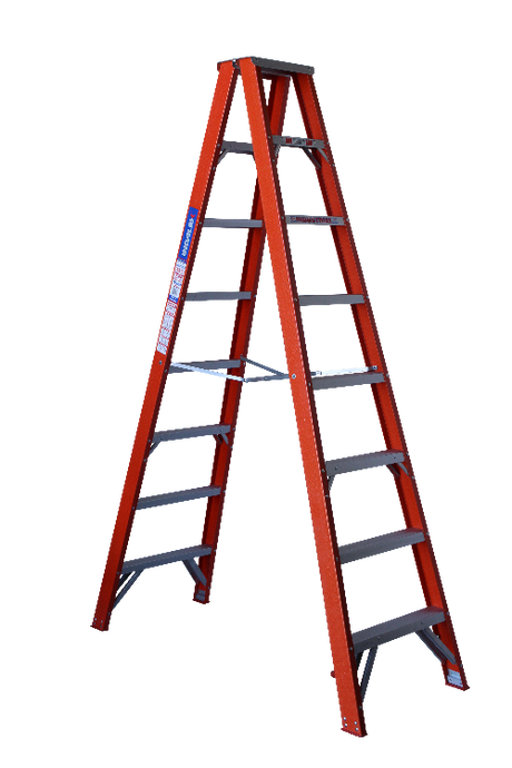 Tradesman Industrial Double Sided Fibreglass Step Ladder