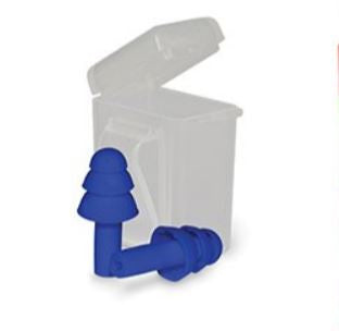 Uncorded Reusable Earplugs incl Storage Case