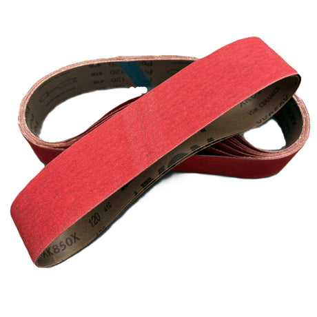 40mm x 760mm VSM XK850X Ceramic Sanding Belts