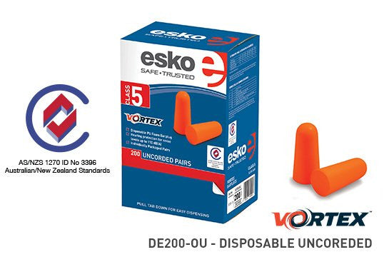 Vortex Disposable Ear Plugs