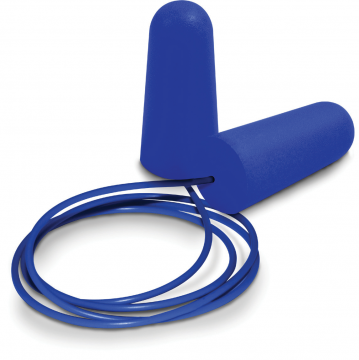 Vortex Metal Detectable Corded Earplugs - Food Industry Compliant