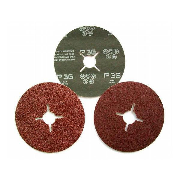 127 x 22 Fibre Discs, 25 Pack