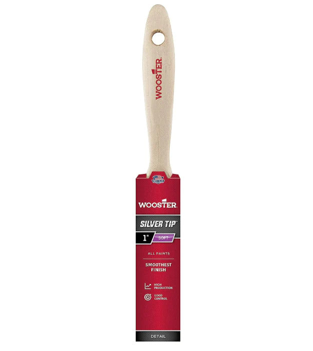 Wooster Silver Tip V Paint Brush (short handle)