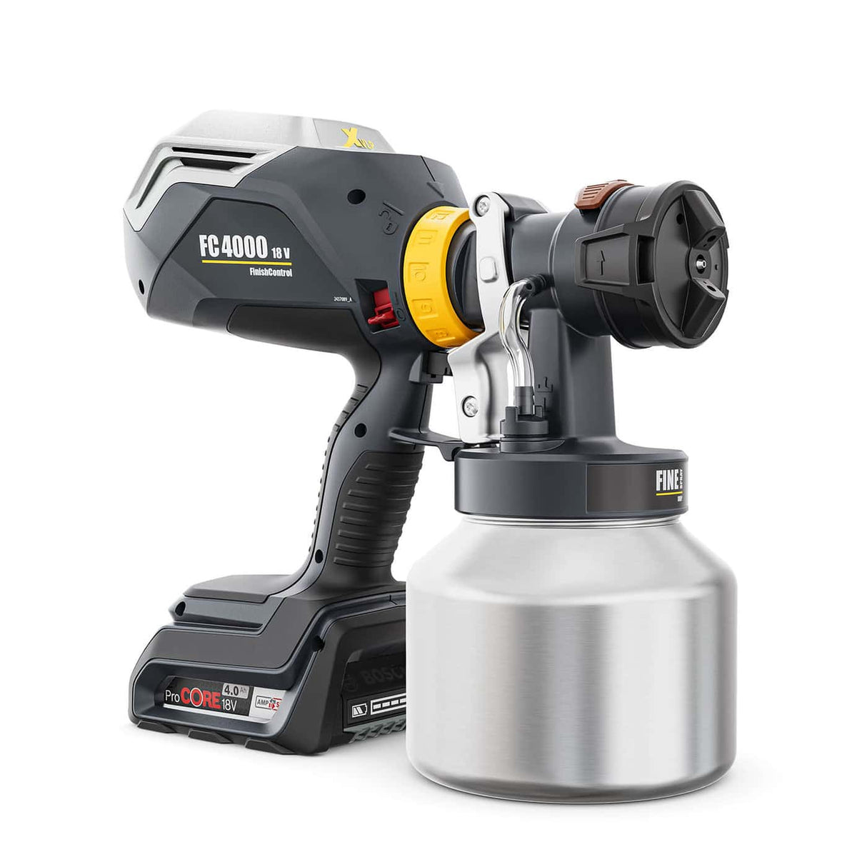 Wagner FC4000  - 18V Cordless Professional Fine Finishing XVLP Sprayer - INCLUDES FREE STANDARD SPRAY ATTACHMENT