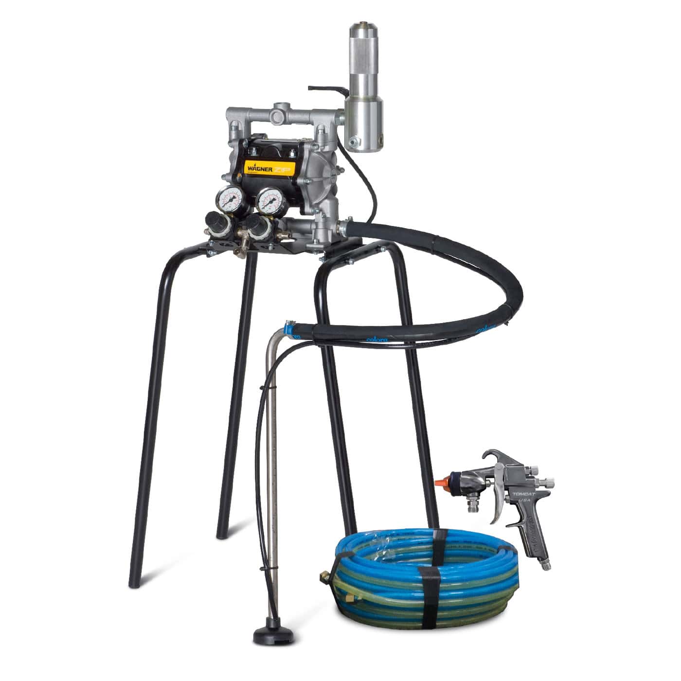 Wagner Zip 52 Double Diaphragm Perfect Finish AirSpray Pump - Spray Kit
