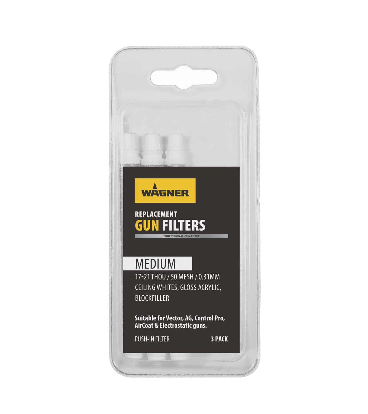 Wagner Spray Gun Filters - 3 Pack