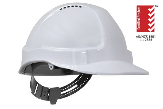 Tuff-Nut Vented Hard Hat, White