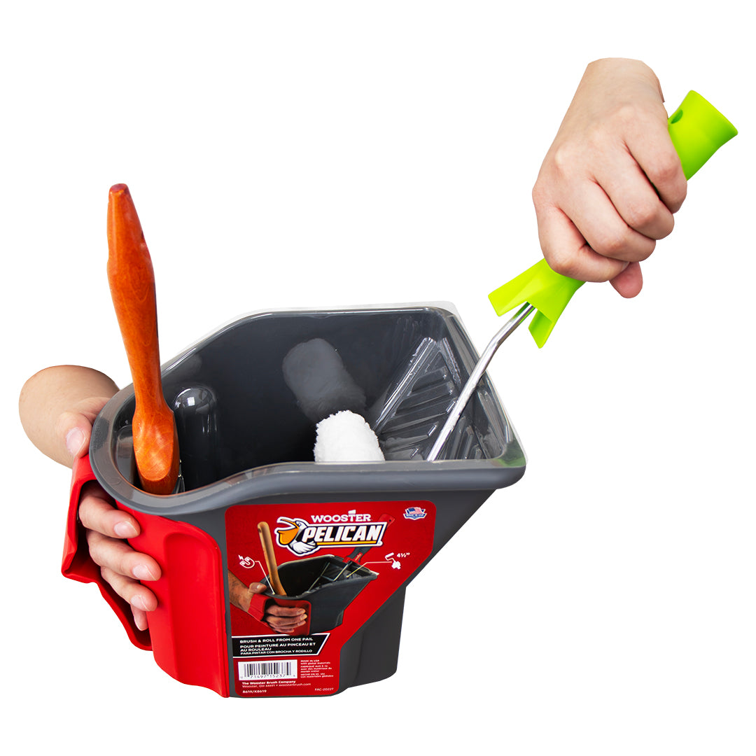 Wooster Pelican Bucket Including Free Liners - The Perfect Pail for Hands-On Painting!