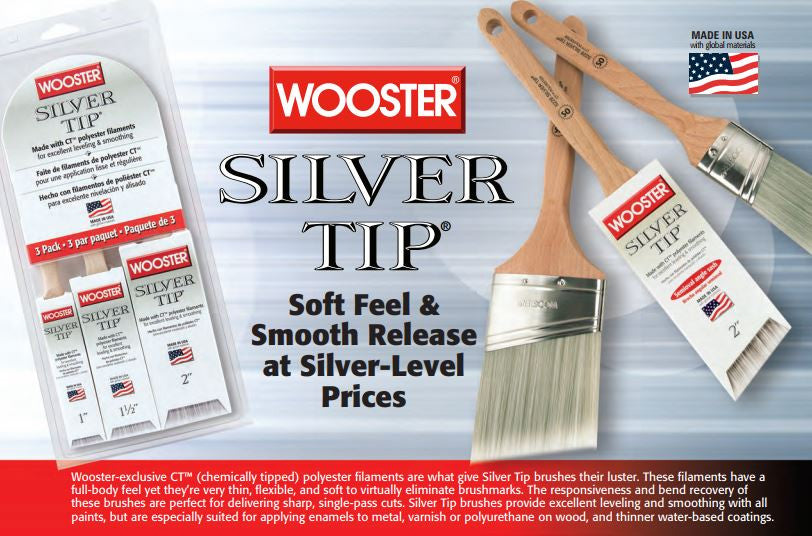 Wooster Silver Tip Brushes