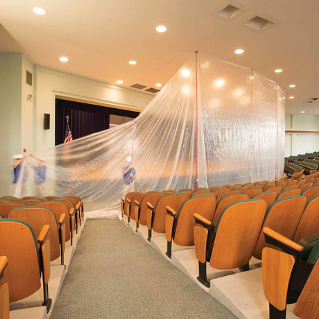 Zipwall in action