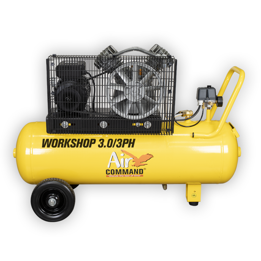 Air Command 3HP 90L Workshop Air Compressor 400V WS3.OCI/3