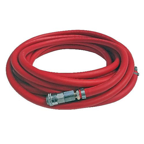 10mm AMX Rubber Air Hose - ARO Style Couplings - 10m And 20m