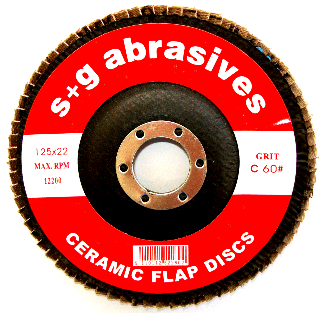 100mm x 16mm Ceramic Grain Flap Discs