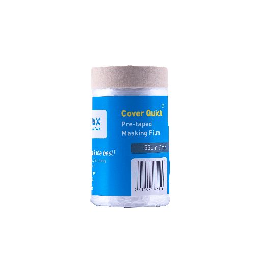 550mm x 20m Cover Quick Pre Taped Interior Masking Film