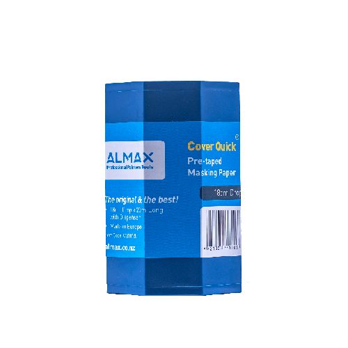 18cm x 20m Cover Quick Pre Taped Masking Paper With Dispenser