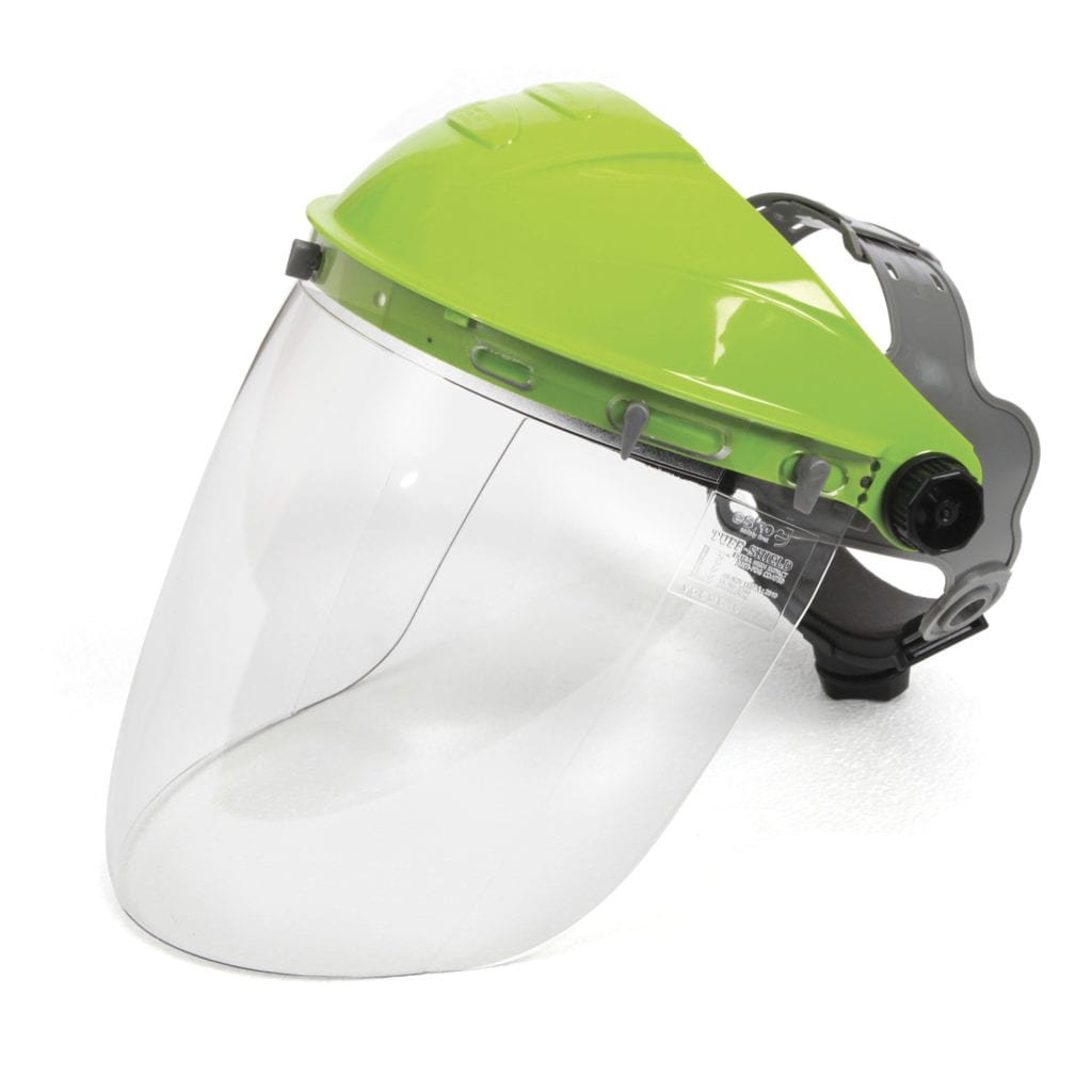 TUFF-SHIELD Browguard And Visor, Clear lens