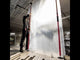 Dust Shield PRO Temporary Wall Dust Barrier Kit - Poles, Plastic Film And Zips