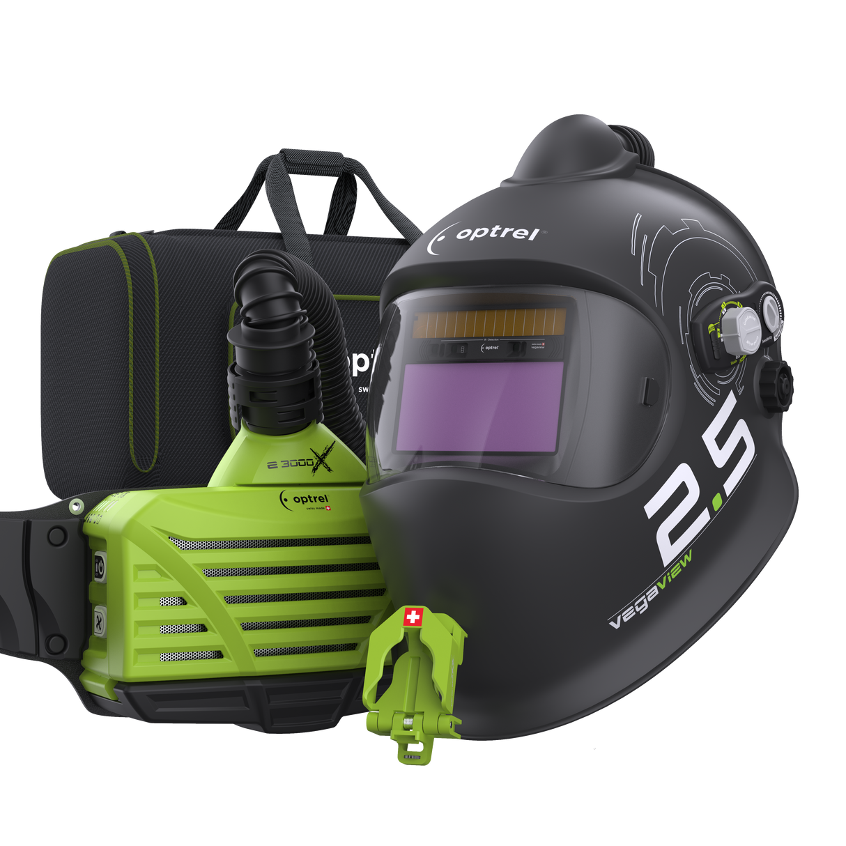 Optrel Vegaview 2.5 Welding Helmet - Bright, Brighter, Vegaview!