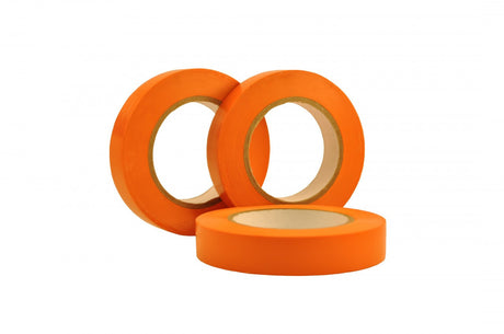 Orange Vinyl Flexible Exterior Masking Tape, 60 Day Clean Removal