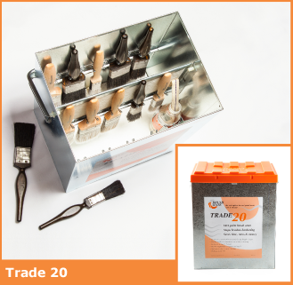 Brush Mate 20 Wet Paintbrush Storage System