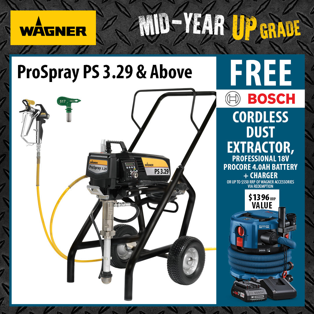 Wagner ProSpray PS 3.31 Airless Sprayer - 2 Gun Capable Reliability And Performance