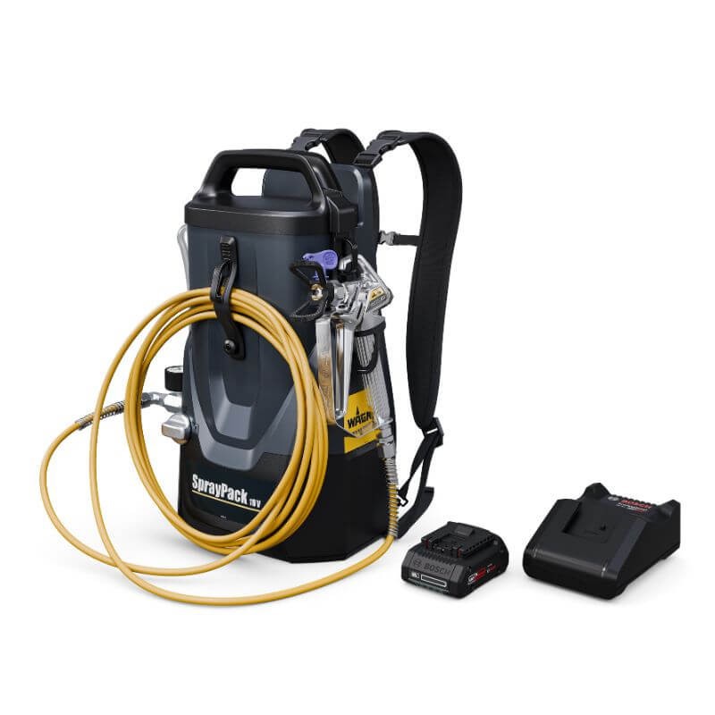 Wagner 18V SprayPack Professional Airless Sprayer - Bonus $300 Wagner Accessories