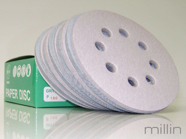 Riken Velcro Discs 125mm 8 hole