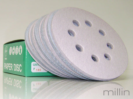 Riken Velcro Discs 125mm 8 hole