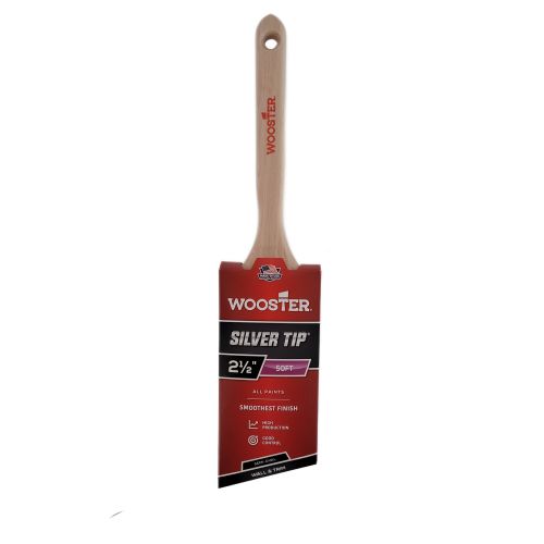 Wooster Silver Tip Semi Oval Angle Sash Paint Brushes
