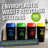 Sabco EnviroPlastic Waste  Recycling Stations – Made From 98% Recycled Plastic