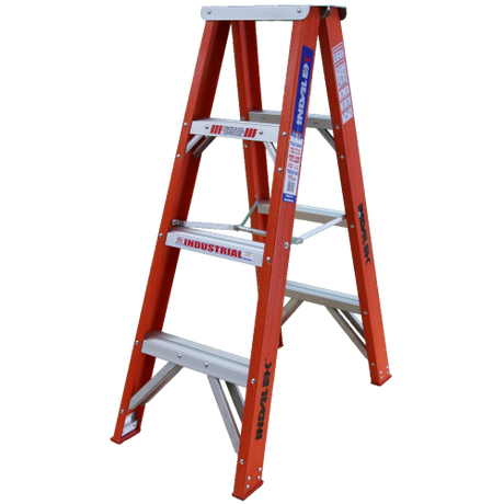 Tradesman Industrial Double Sided Fibreglass Step Ladder