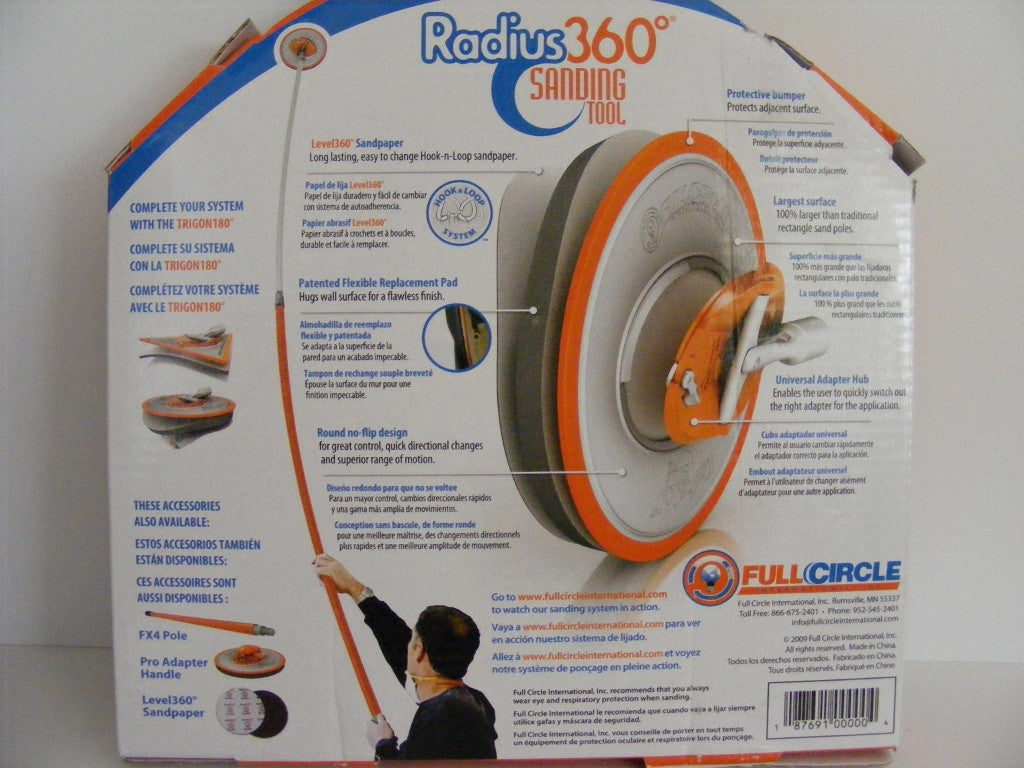 Radius 360 deals pole sander