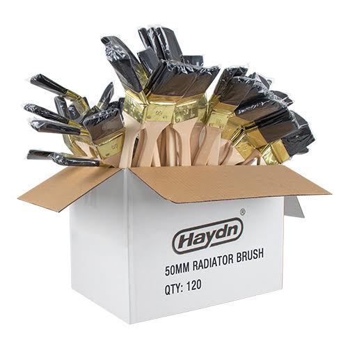 Buy the Box - Haydn 50mm Radiator Brushes Bulk Packs