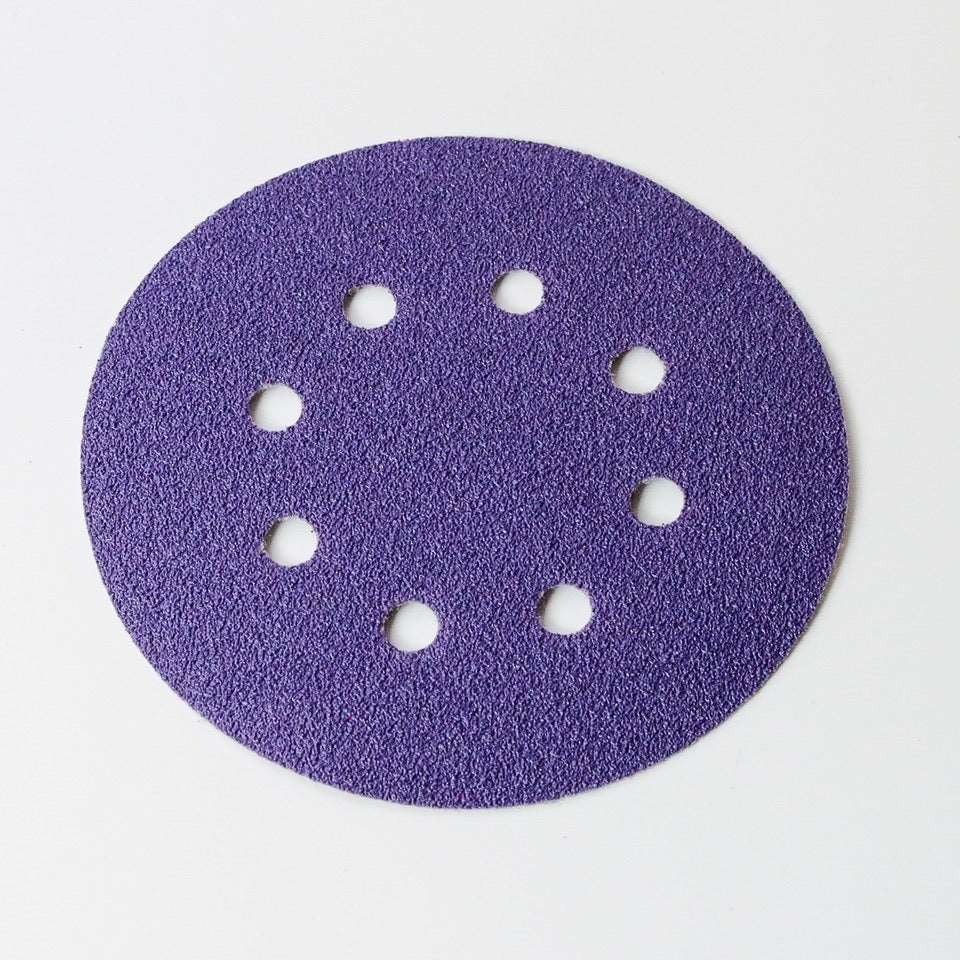 125mm Ceramic Grain Film Backed Velcro Sanding Discs 100 Pack