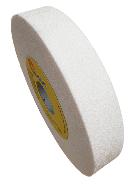 205mm x 25mm White Aluminium Oxide Grinding Wheels - Multi Bore