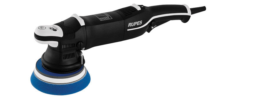 RUPES LHR15 Big Foot Mark III Includes Improved Ergonomics,
Larger Electronic Speed Control Dial, New Progressive trigger and 
Design refinements to make it easier and more comfortable to use.