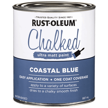 Rust-Oleum Chalked Ultra Matt Paint -  9 Timeless Colours